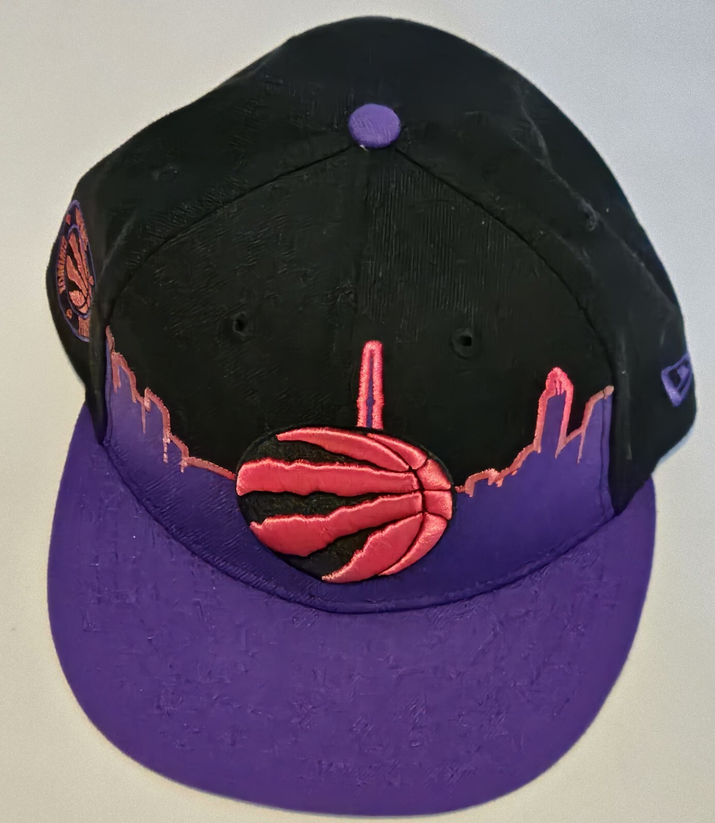 帽子 NBA Toronto Raptors NEWERA 59FIFTY 7 5/8 Toronto Raptors New Era 59FIFTY Fitted Cap Hat - Size: 7 5/8