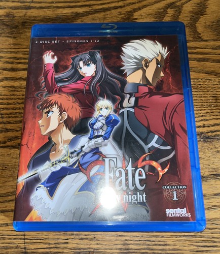 Fate/Stay Night: Collection 1 (Blu-ray Disc, 2013, 2-Disc Set