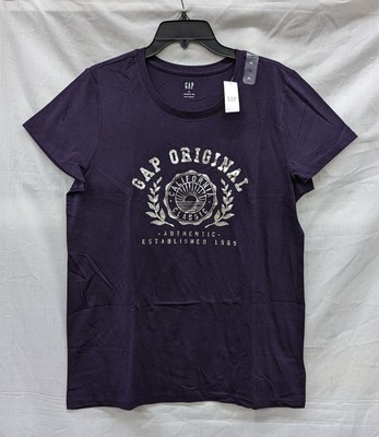 Gap Wemon's Favourite Tee Dark Purple Size XL - NWT