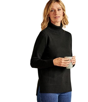 WOOLOVERS WOOLOVERS DAMEN ROLLKRAGENPULLOVER AUS KASCHMIR