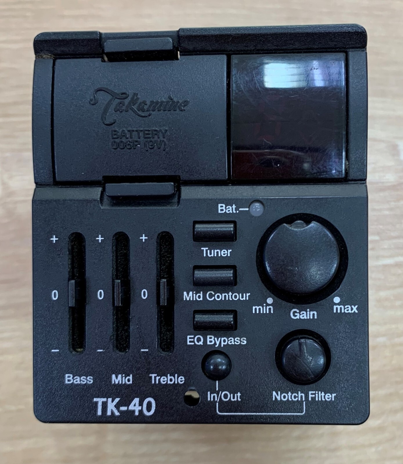 ギター TIDEMARK TBH DUAL INPUT PREAMP Takamine TK40D G-Series Acoustic Guitar Preamp System