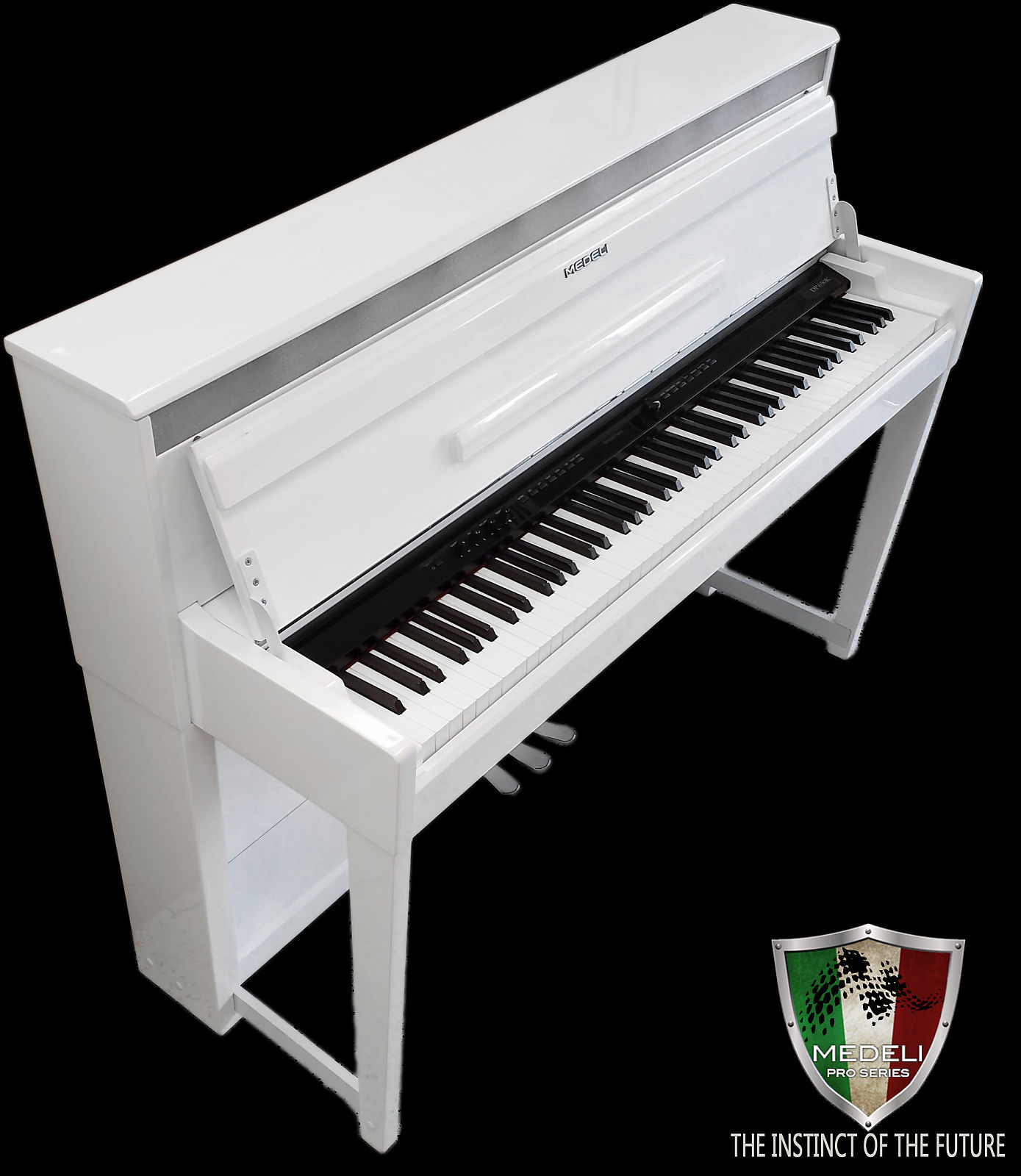 Medeli DP650K Digital Piano White Polish