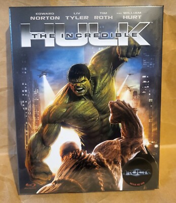 INCREDIBLE HULK Blu-Ray NOVAMEDIA Exclusive Limited Edition