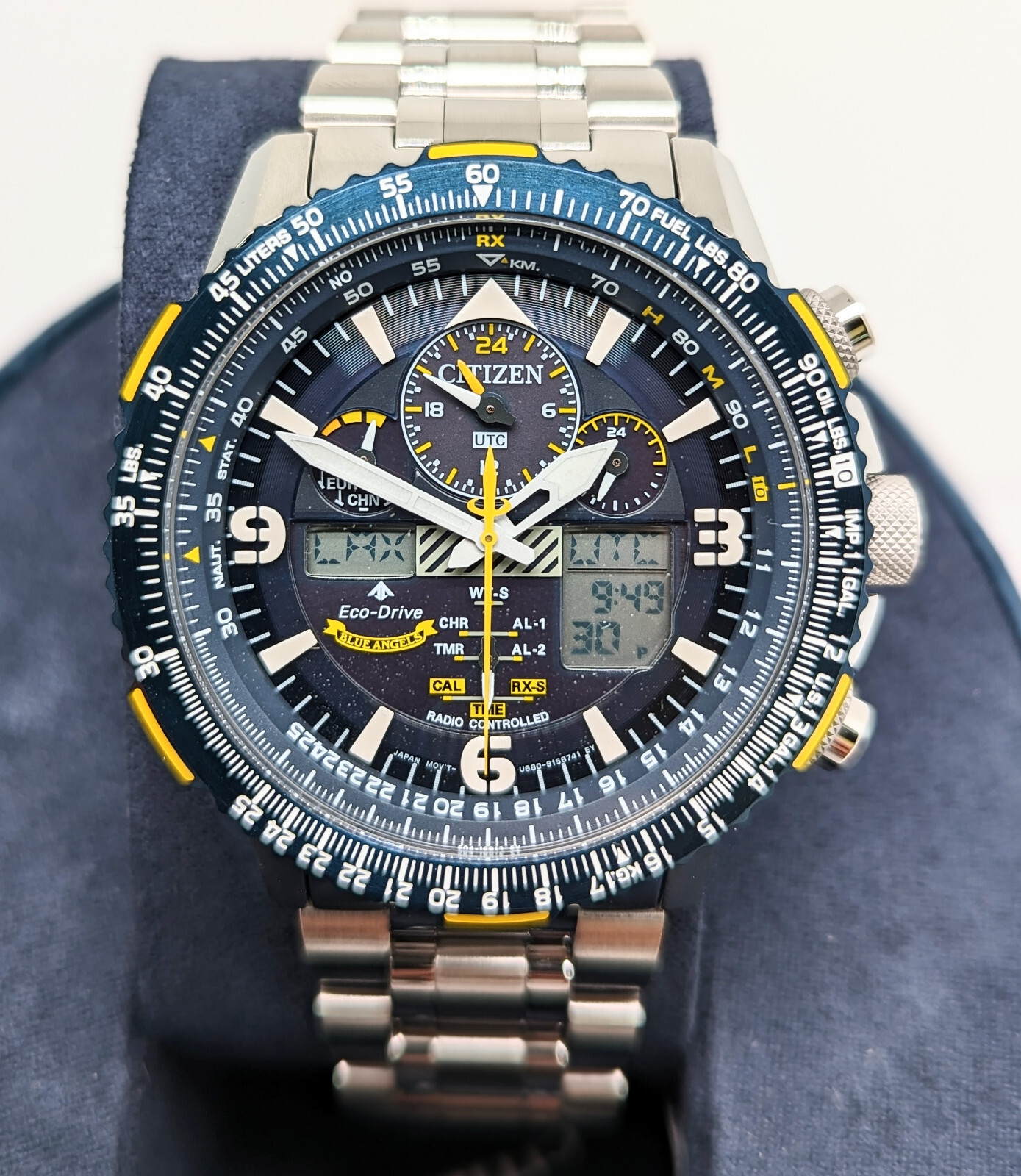 Citizen Skyhawk JY8078-52L Blue Promaster Angels A-T Eco Citizen Skyhawk JY8078-52L Blue Promaster Angels A-T Eco