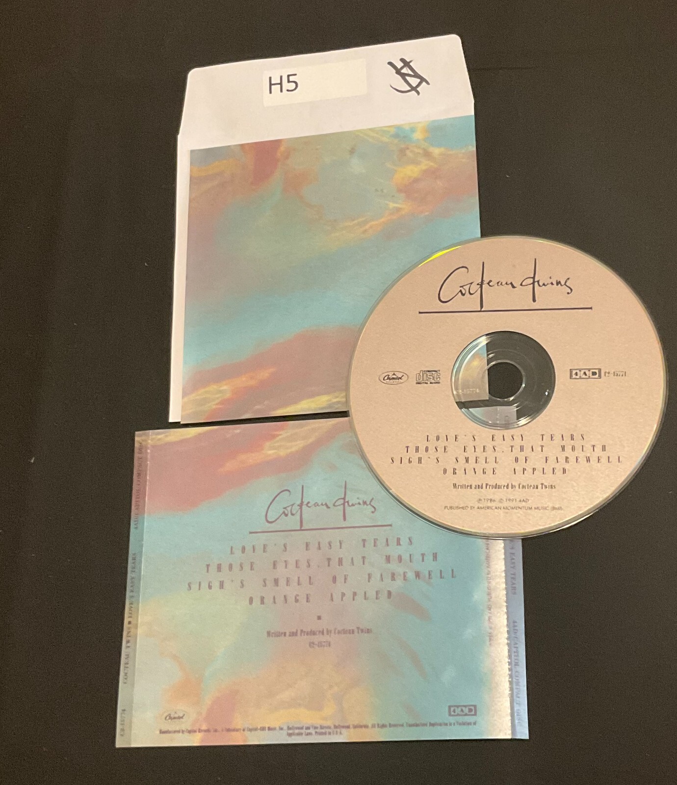 COCTEAU TWINS - Love's Easy Tears - CD No Case #H5 | eBay