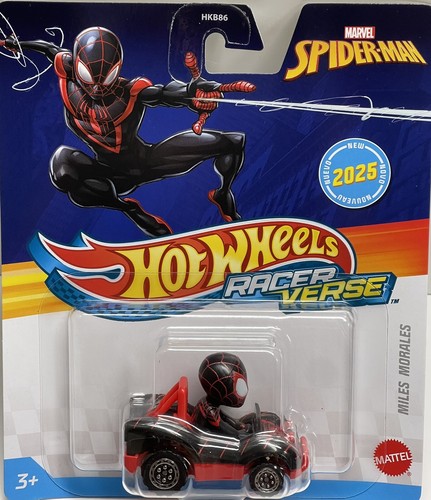 2025 Spider-Man Hot Wheels Racer Verse Case B Miles Morales