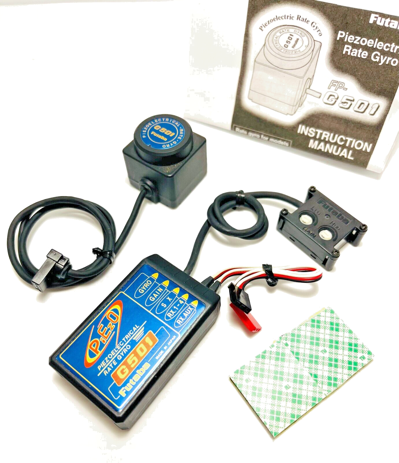 ラジコンヘリ用フタバ製圧電振動ジャイロ FP-G５０１ Futaba フタバ ラジコンヘリ用圧電振動 ジャイロ FP-G501 - メルカリ