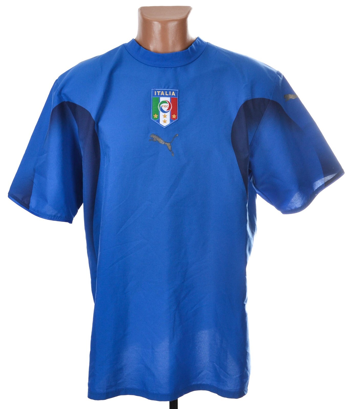 イタリア代表 2006 PUMA ユニフォーム 優勝記念サイン入 プーマ 2006 イタリア ファビオカンナバーロ ユニフォーム 直筆