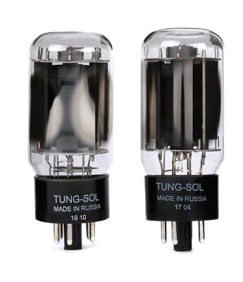 Tung-Sol 6L6GC ''STR'' Platinum Matched Duet Power Tubes (2-pack) Bundle
