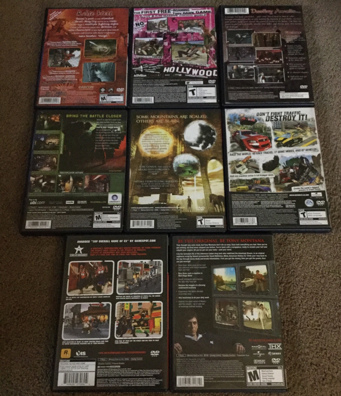 PlayStation 2,  compilation of 8 games Variety pack