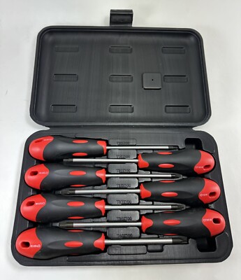 Sir Plus Tools 7 Pc S2 Steel Torx Screwdriver Set T10-T40