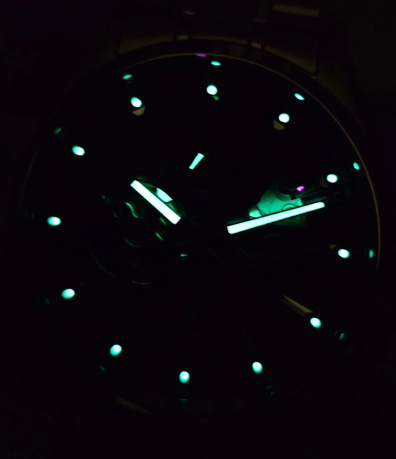 Pre-owned Orient Star Automatic Emerald Green Dial Men's Watch Rk-av0114e Power Reserve