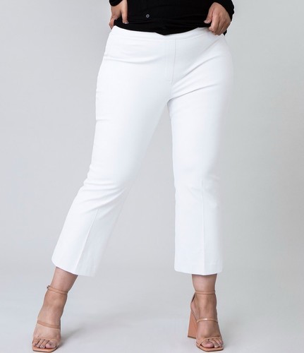 NWT Spanx On-The-Go Cropped Kick Flare Pants- 20373Q