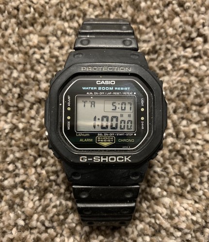 Casio G Shock DW-5200, Module 240 (Hero), Japan, sn #492886