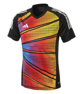 Adidas Men TIRO 23 Pro Graphic T-Shirts Jersey Black Training Tee Shirt HN7015