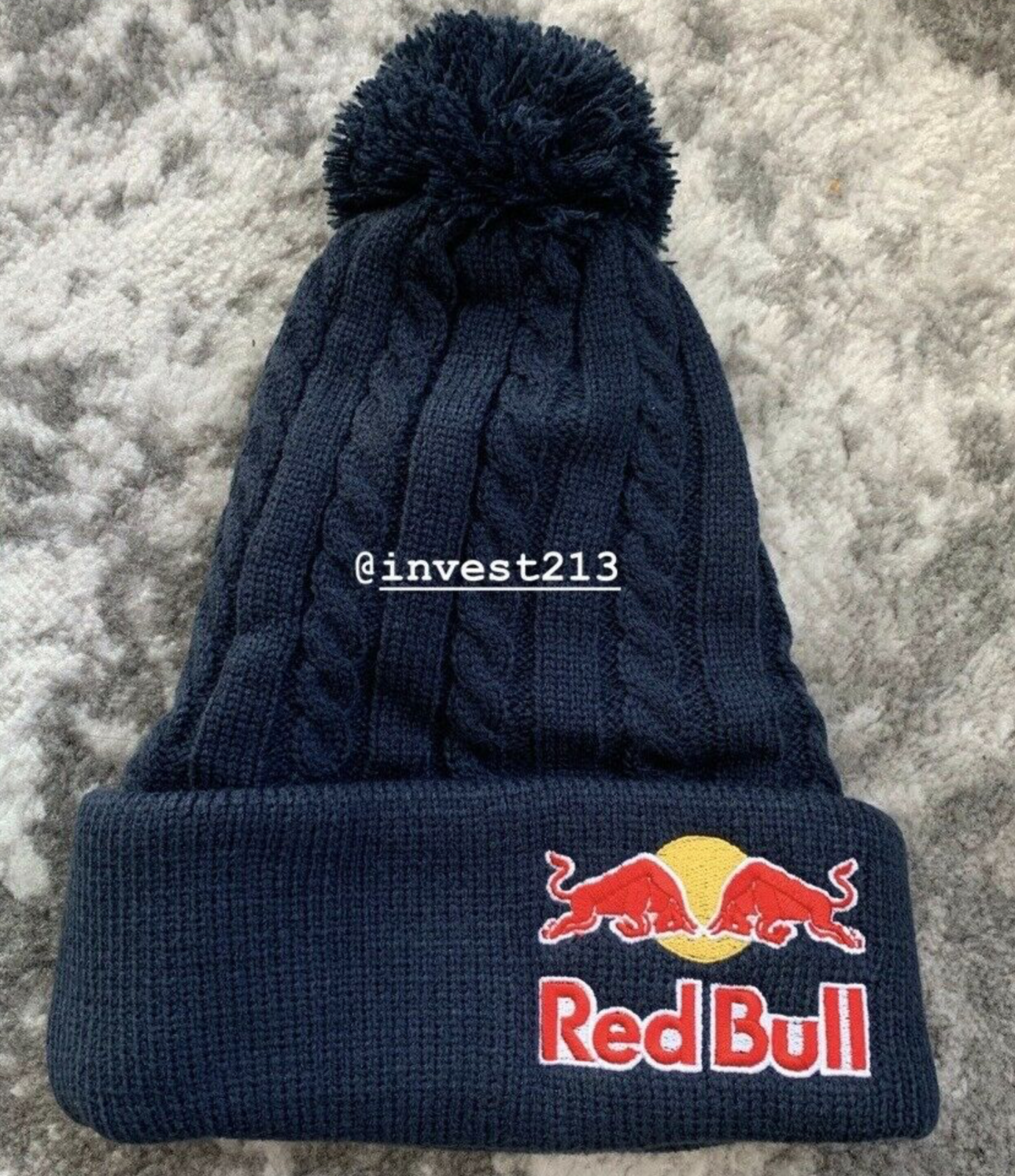 red bull beanie athlete