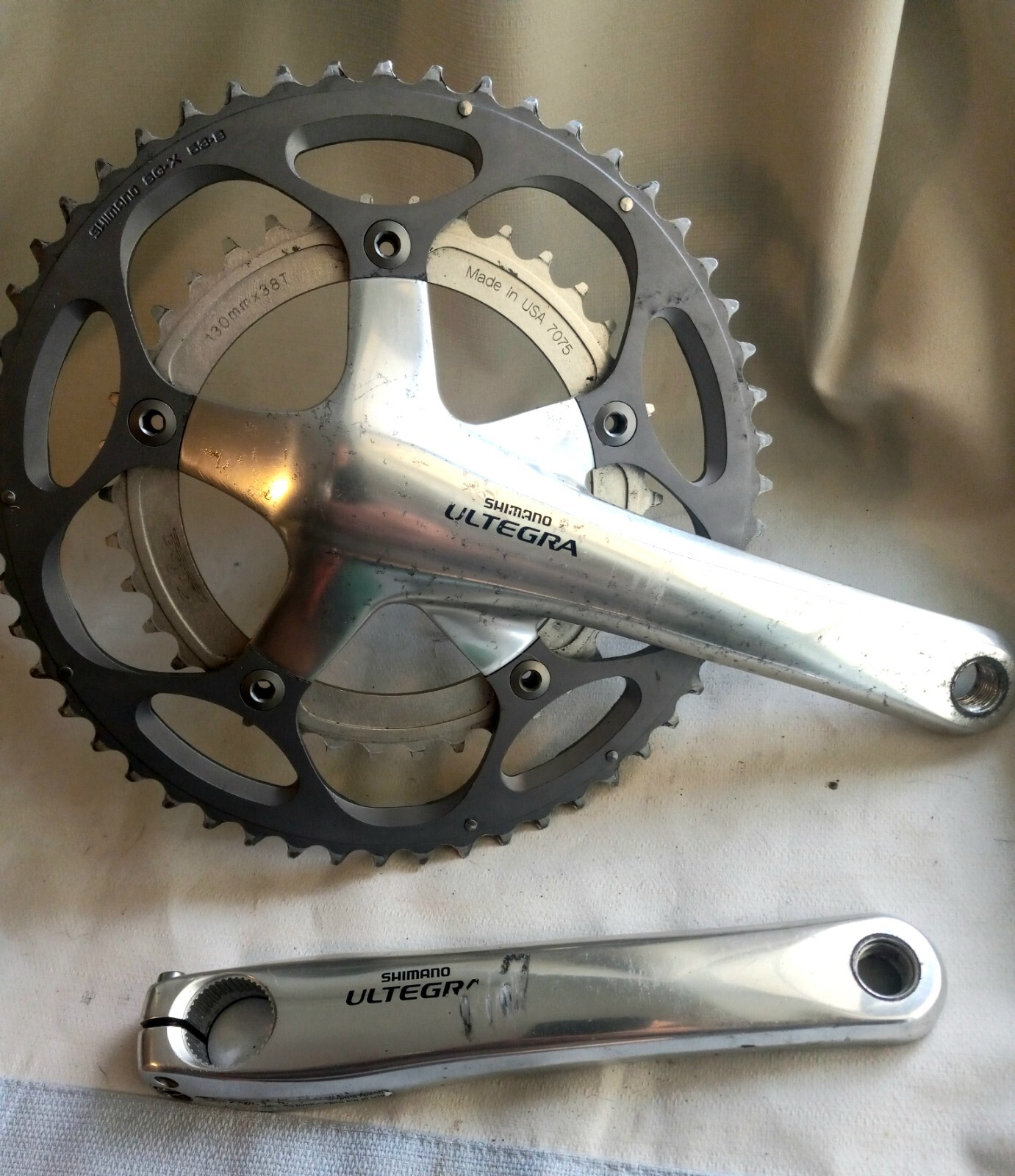 Shimano Ultegra 10 Speed Crankset FC-6600 Double 172.5mm Shimano Ultegra 10 Speed Crankset FC-6600 Double 172.5mm