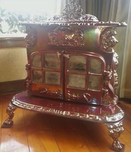 Esse Dragon Antique Cast Iron Wood Burner Vintage Stove