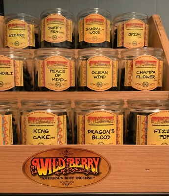 WILDBERRY INCENSE CONES 20 PACK  BUY 2 get 1 free! WOW! MIX&MATCH NEW SCENTS!