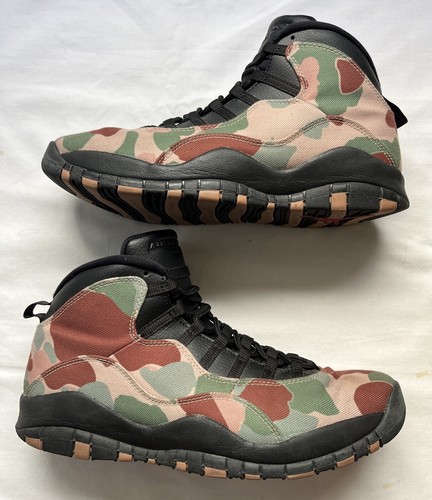 air jordan 10 desert camo