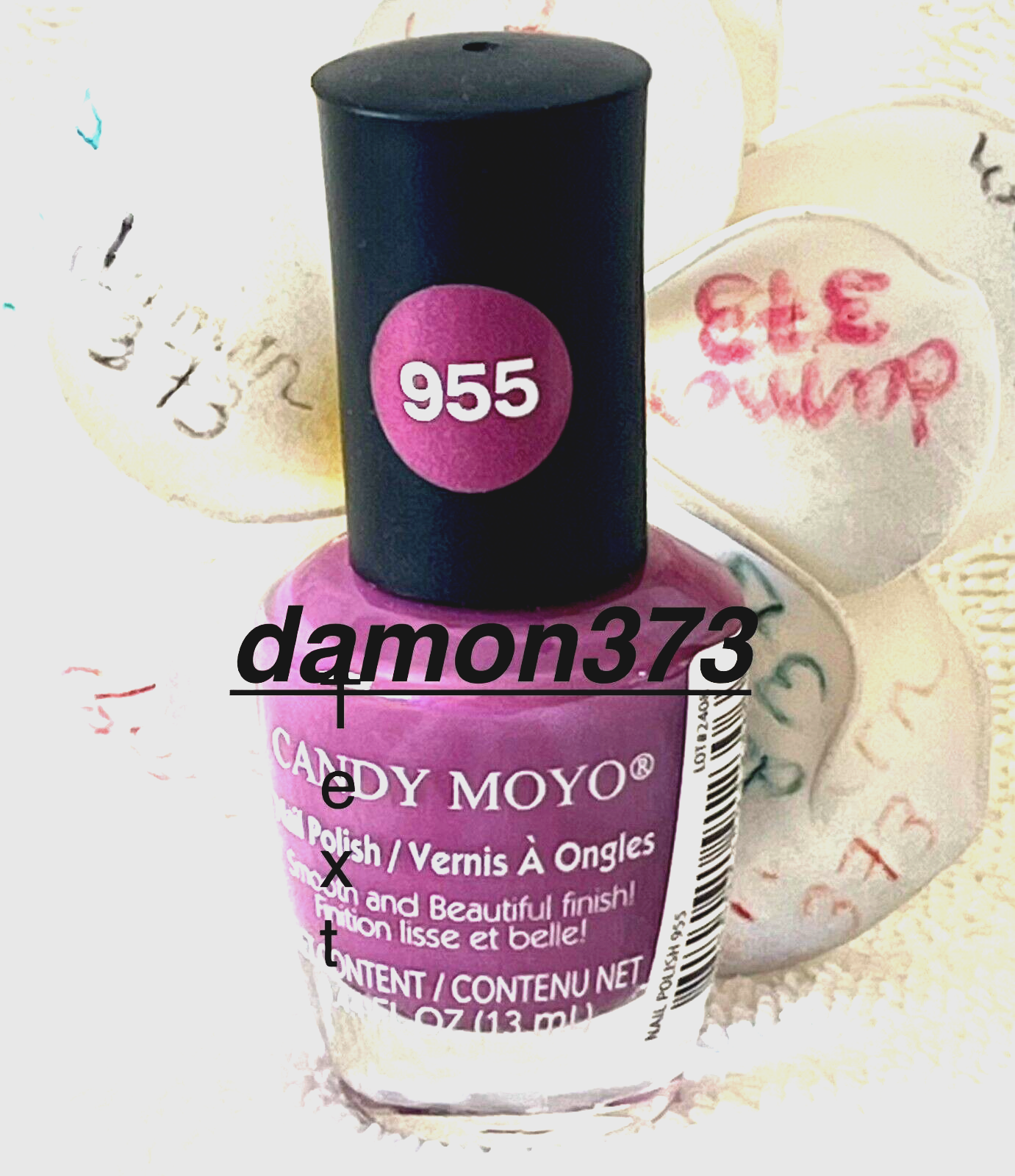 CANDY MOYO***#955***NAIL POLISH~~~0.44 FL OZ/13 mL~~~BRAND