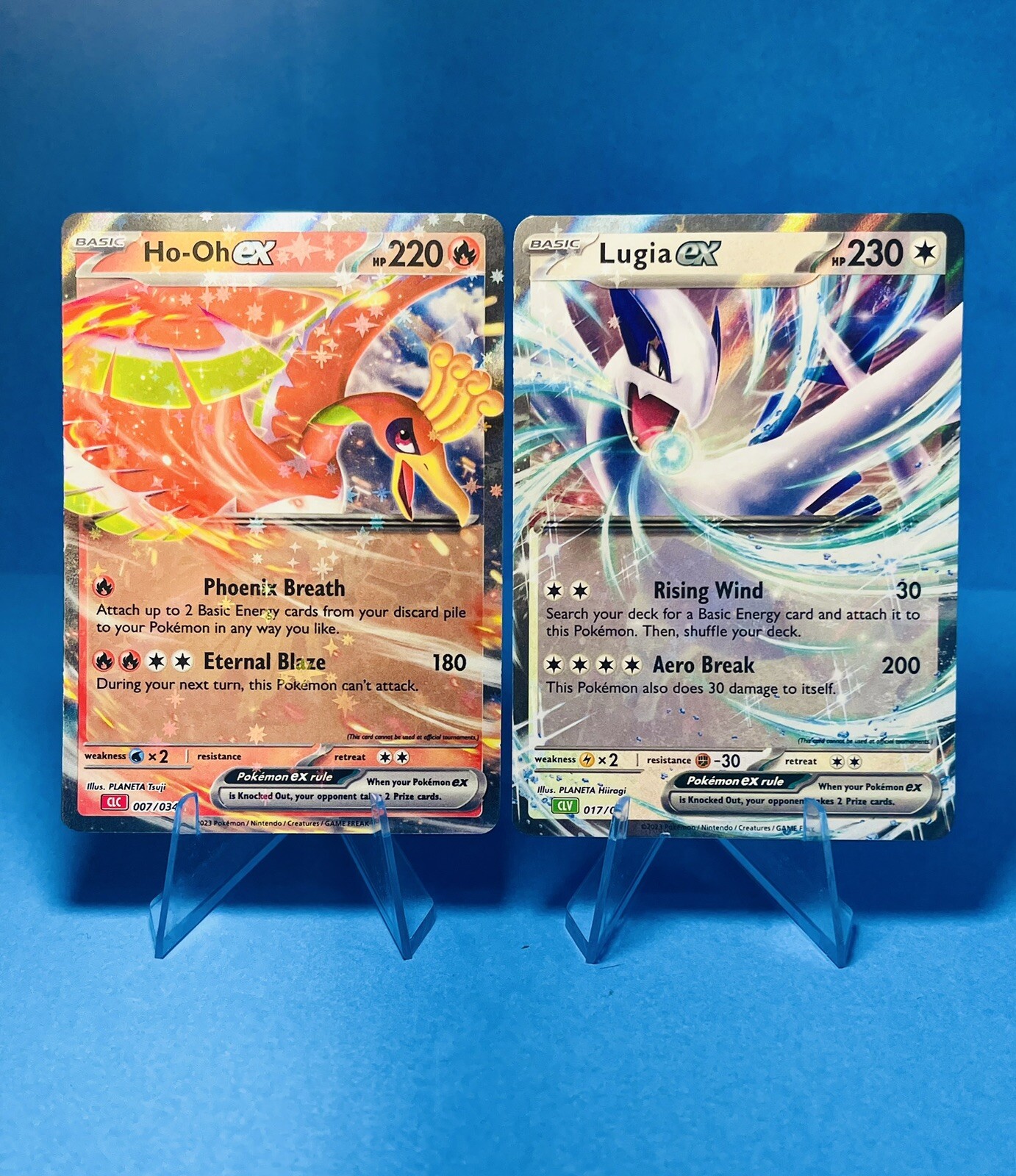 Pokemon TCG - Lugia ex & Ho-Oh ex 2 Card Set | Rare Pokemon Pokemon TCG - Lugia ex & Ho-Oh ex 2 Card Set | Rare Pokemon