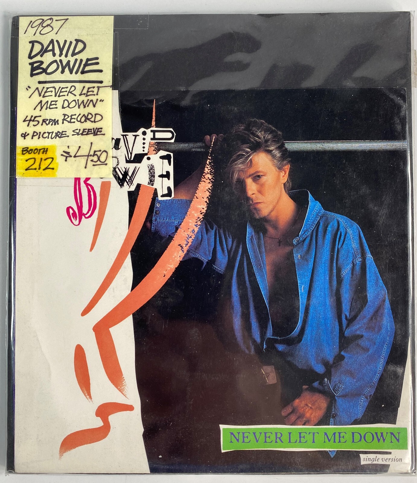 洋楽 David Bowie never let me down 12\" Brazil David Bowie – Never Let Me Down – CD (Album, Stereo), 1987