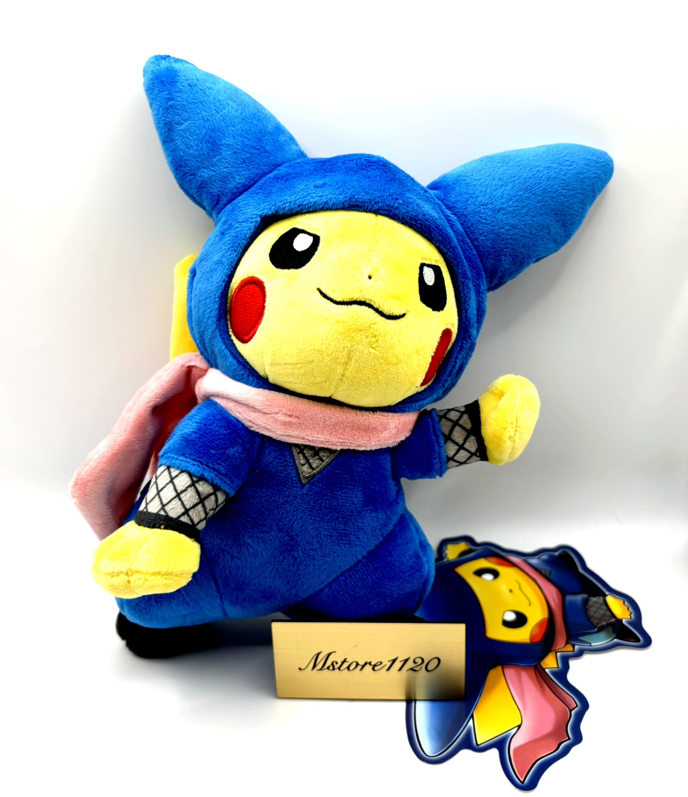 ぬいぐるみ TBP PLUSH PIKACHU M (BK) Pokemon Plush Pikachu Stuffed Toy Pokemon Center TOKYO BAY
