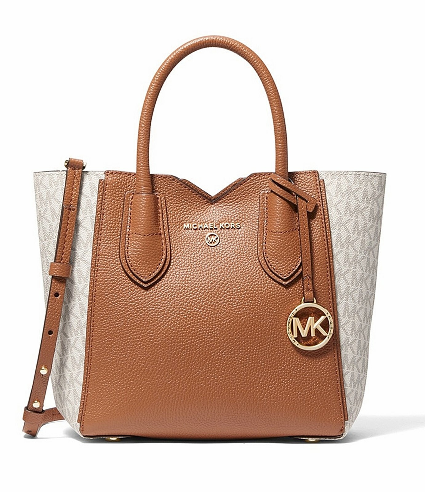 

Женская сумка Michael Kors Mae Messenger Vanilla Acorn Signature, новинка, Michael Kors Whitney