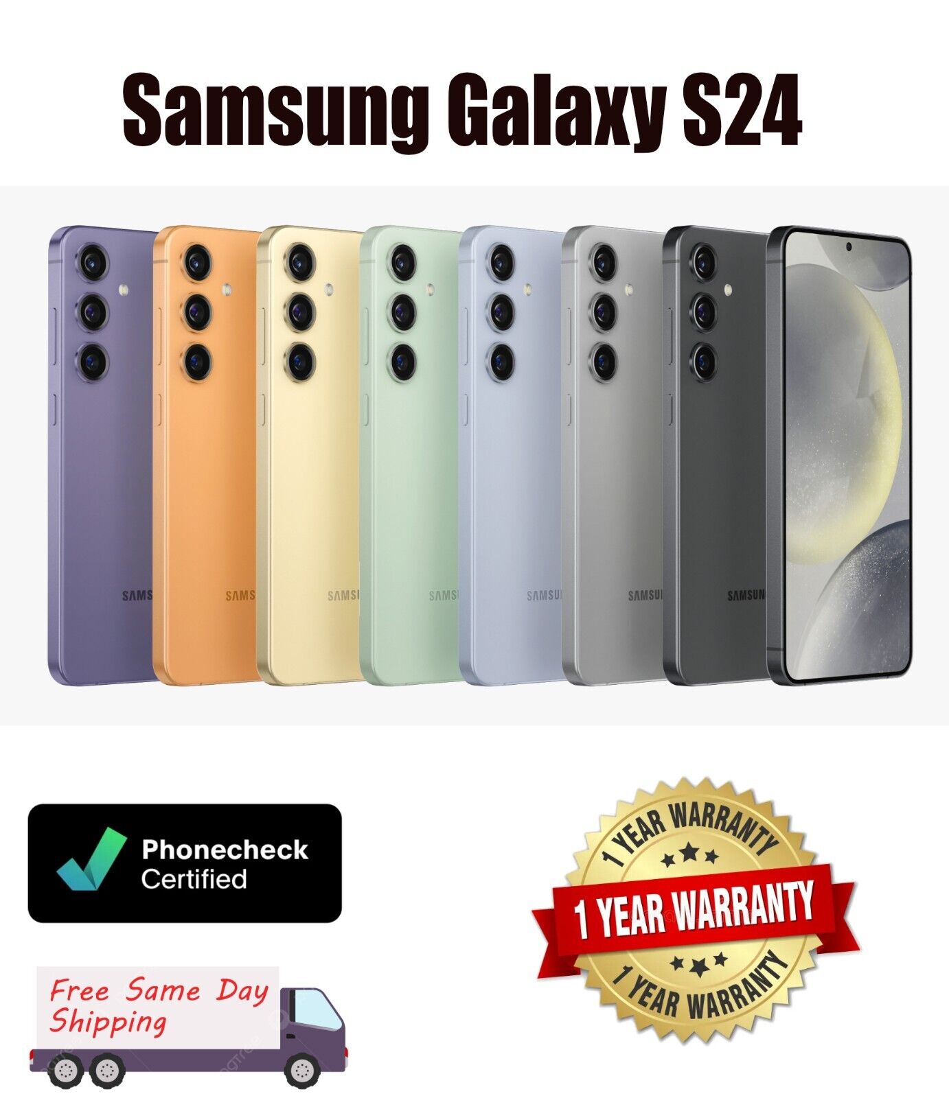 Samsung Galaxy S24 Qualcomm Snapdragon 8 Gen 3 SM8650-AB (4 Samsung Galaxy S24 Qualcomm Snapdragon 8 Gen 3 SM8650-AB (4