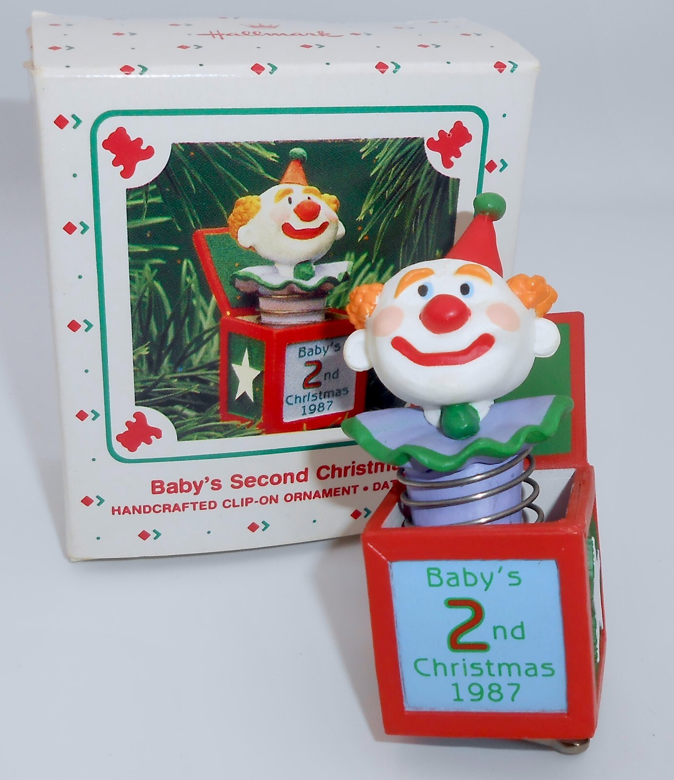 Hallmark Keepsake Ornament 1987 BABY'S SECOND CHRISTMAS Jack
