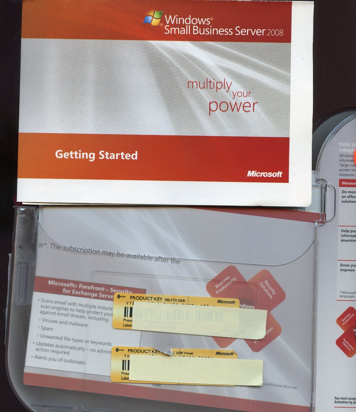 T72-02654 Microsoft Small Business Server 2008 Standard 5 CAL