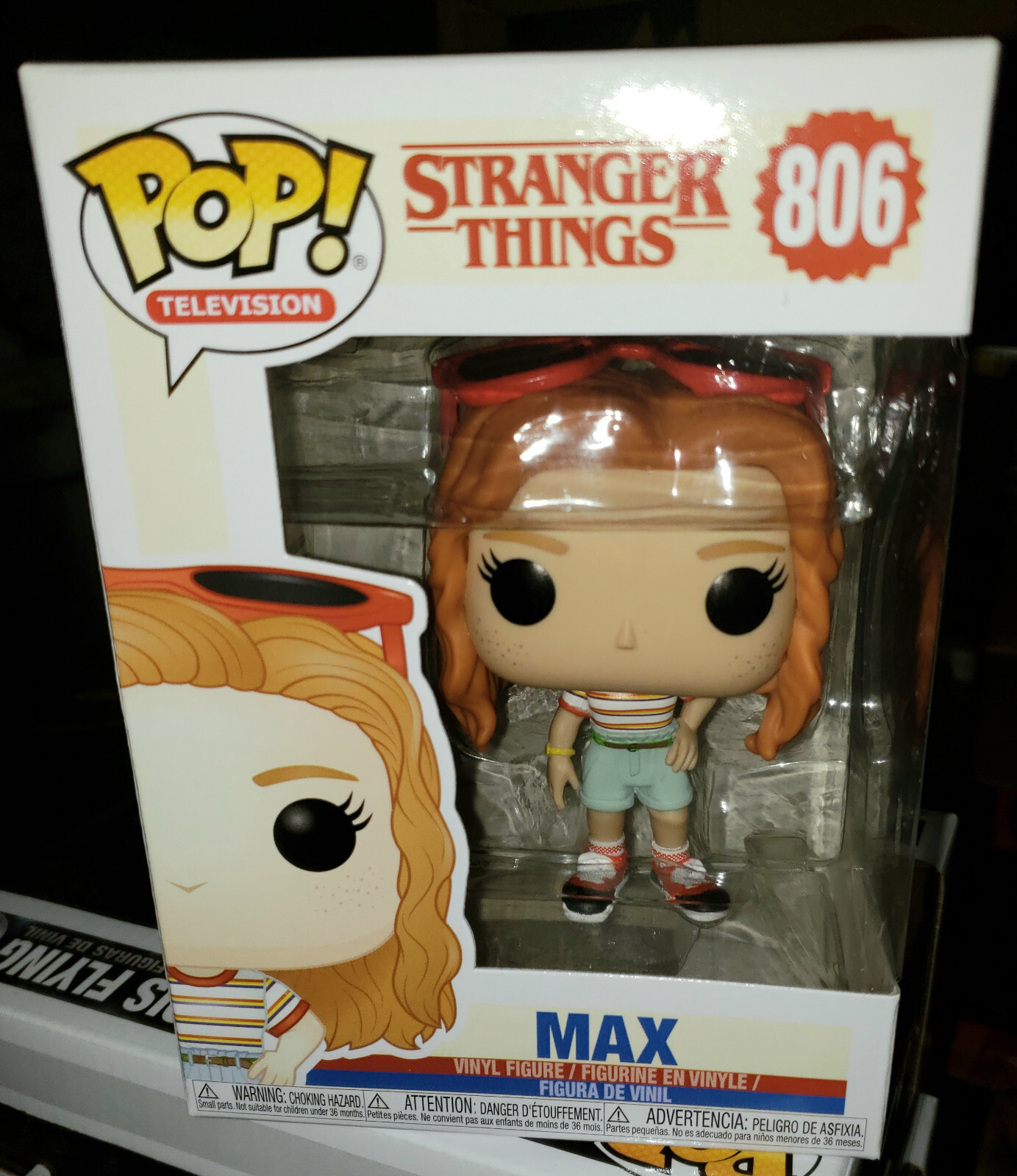 SF・ファンタジー・ホラー Funko Pop Stranger Things Max #806 Funko Pop! Stranger Things 806 Max Vinyl Figure NEW IN BOX