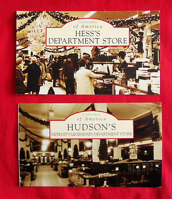 CHRISTMAS at J.R. Hudson (Detroit) & Hess's Dept. Store (Allentown Pa)  2 CARDS