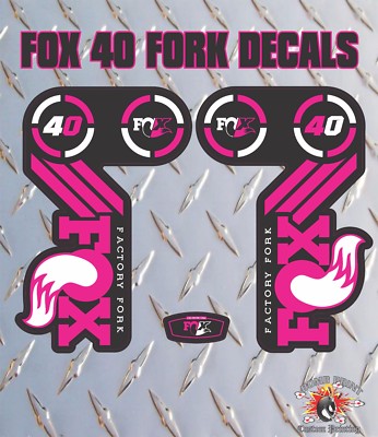 Fox FACTORY 36 2016 FORK Stickers Decals Graphics Mountain Bike Down Hill MTB