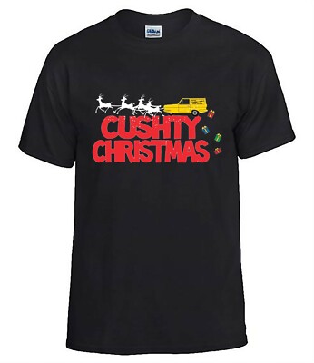 Christmas T-Shirt. Only Fools And Horses Inspired Cushty Christmas Ugly T-Shirts