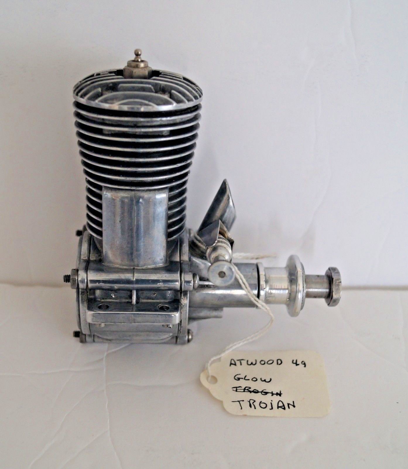 Vintage Atwood Trojan Model 49 Airplane Ignition Engine Motor 