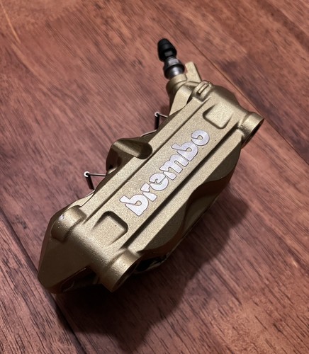 Brembo gold motorcycle front brake caliper BMW S1000rr Right side 2014