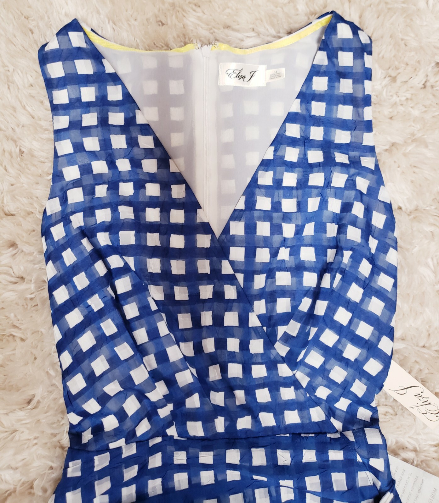 Flare Dress Ruffle Tie Waist Size 