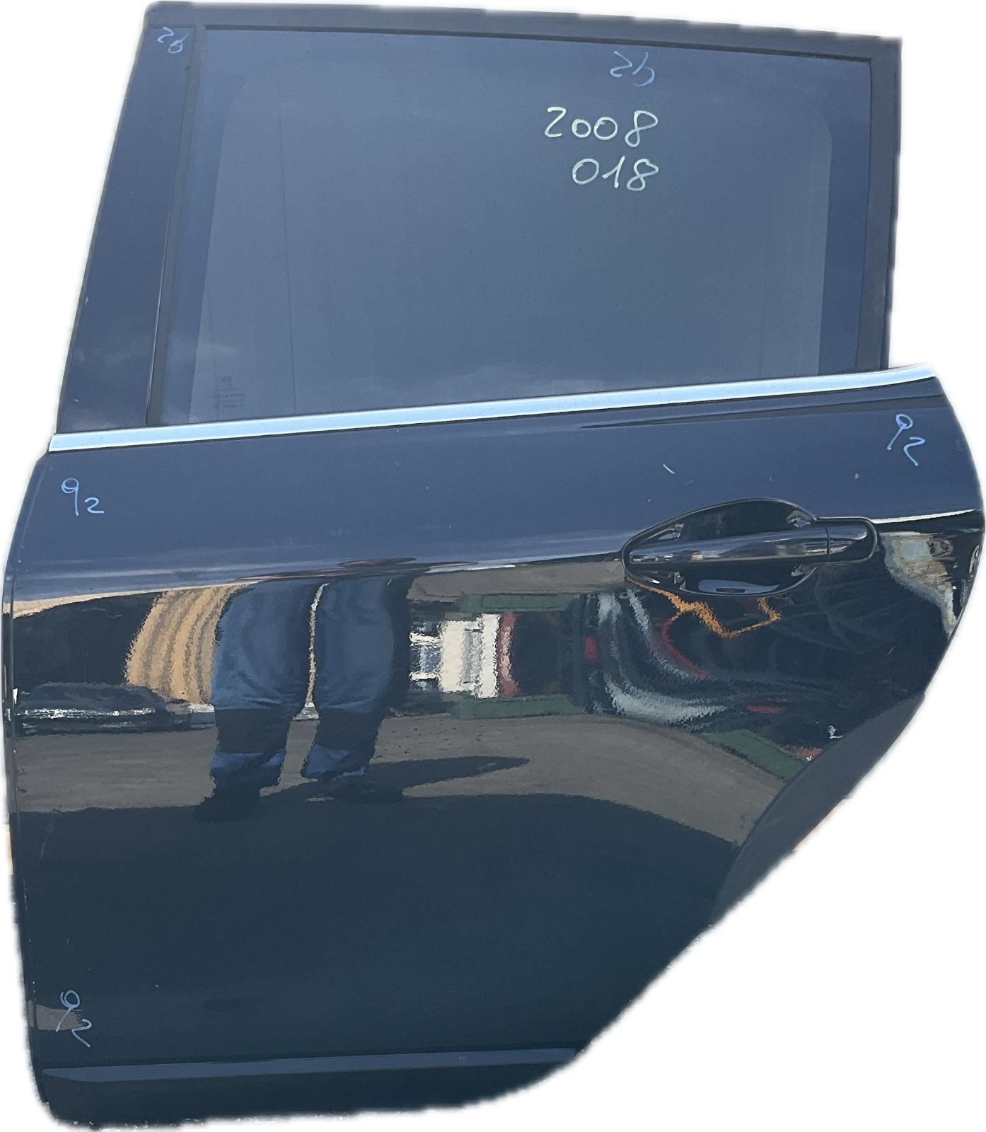 Porta Portiera Posteriore sinistra psx post sx per PEUGEOT 2008 anno 2018