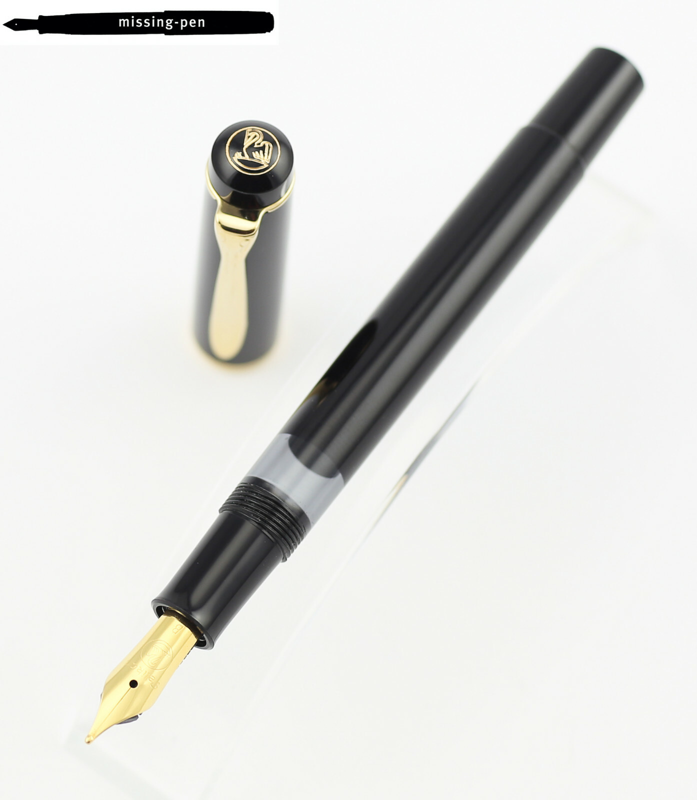 Pelikan Traditional M150 BLACK 万年筆　字幅F l.jpg