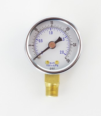 DeVilbiss GA-355 Pressure Gauge for DAD-503 Breathable Air Filtration Unit