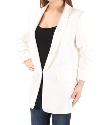 

TAHARI Womens Ivory Blazer Wear To Work Jacket, Цвет слоновой кости, 7188M258