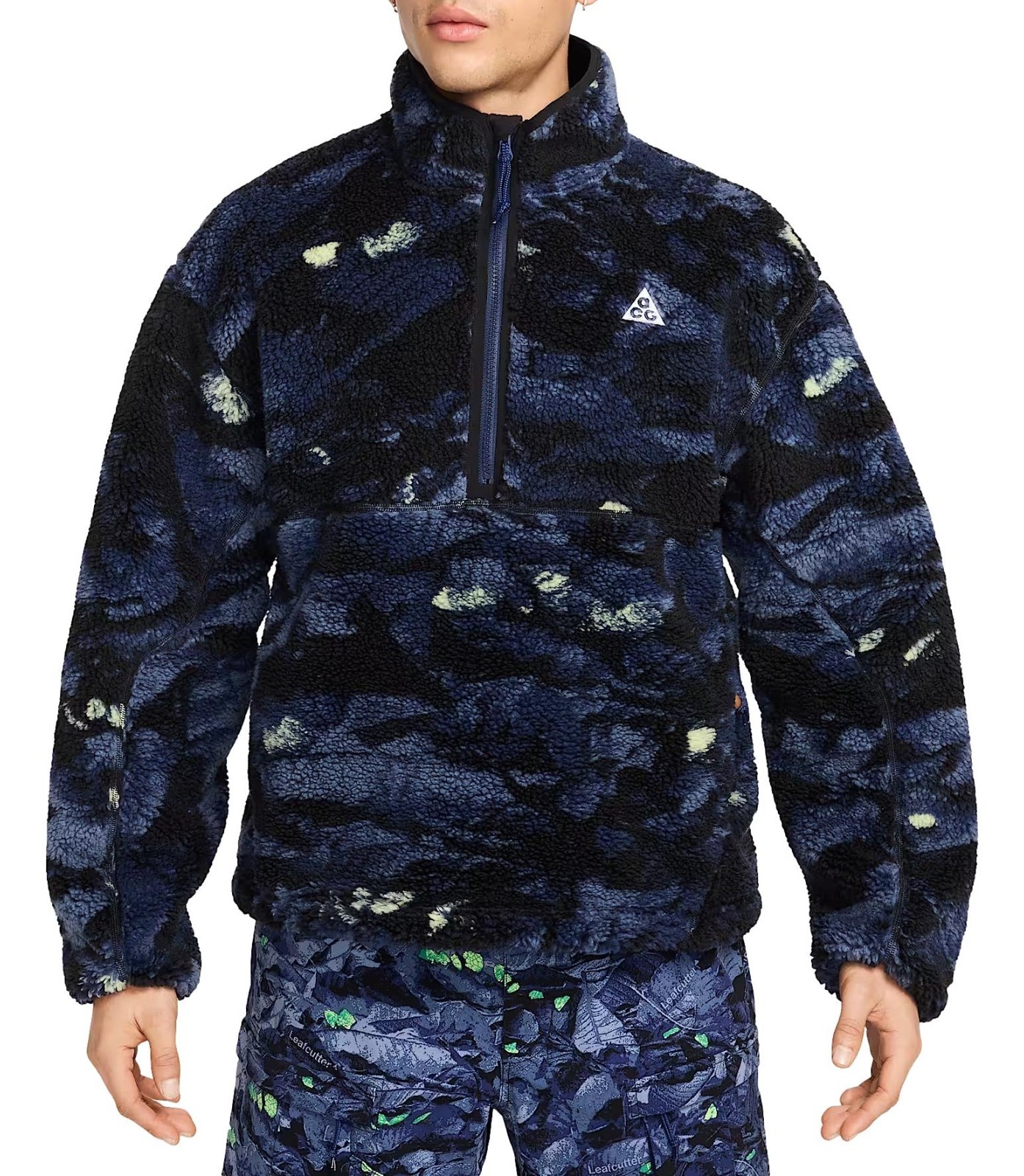 Nike ACG Men's Canwell Glacier Therma-FIT ADV Half-Zip Sherpa