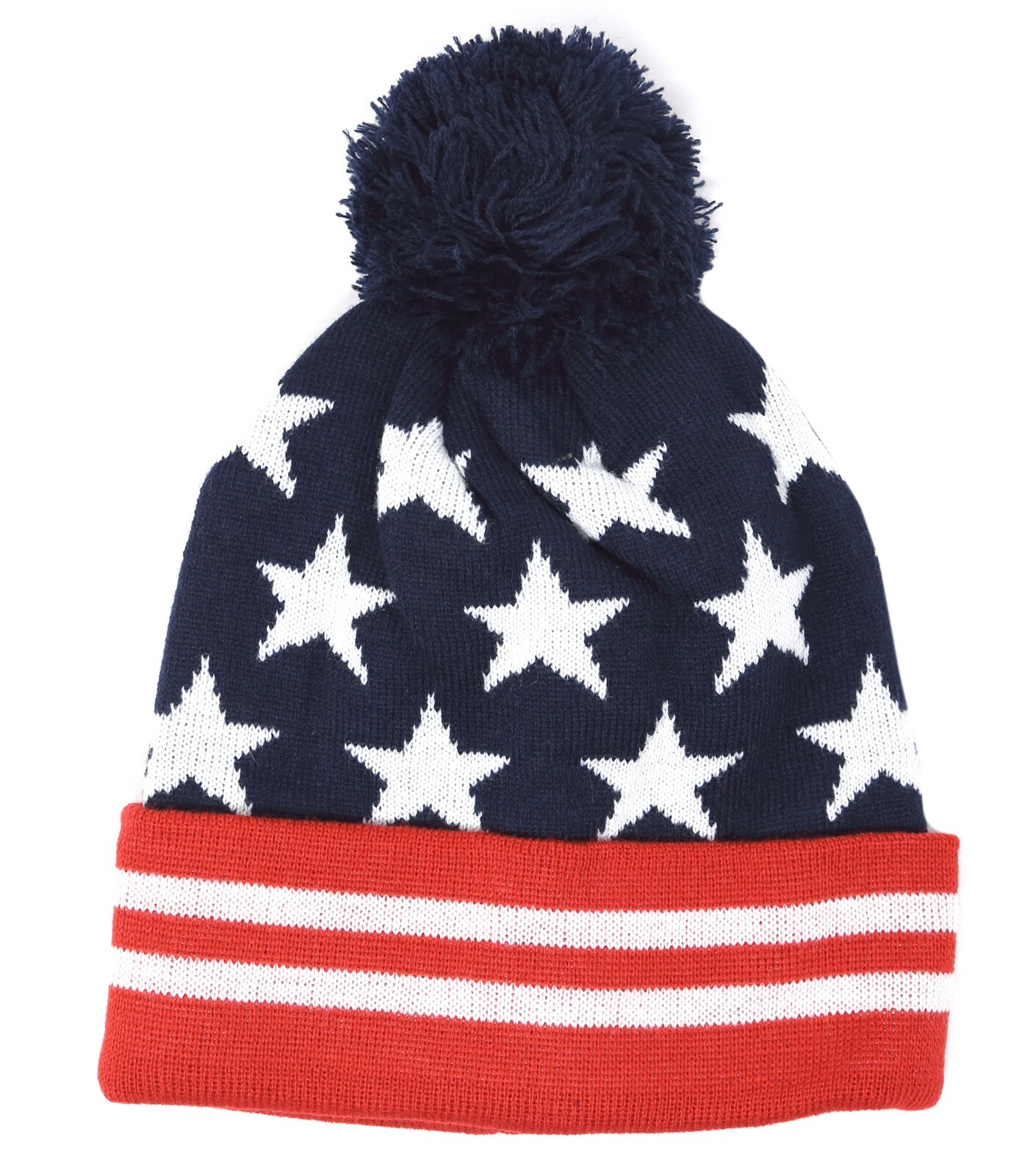 American Flag USA Winter Scarf Beanie Hat Set patriotic Stars Strip Unisex Warm