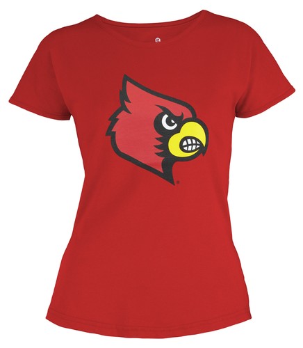 Outerstuff NCAA Молодёжная футболка для девочек (7–16 лет) Louisville Cardinals Dolman Primary Tee