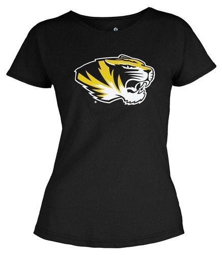 Рубашка с основным логотипом Outerstuff NCAA Youth Girls Missouri Tigers Dolman