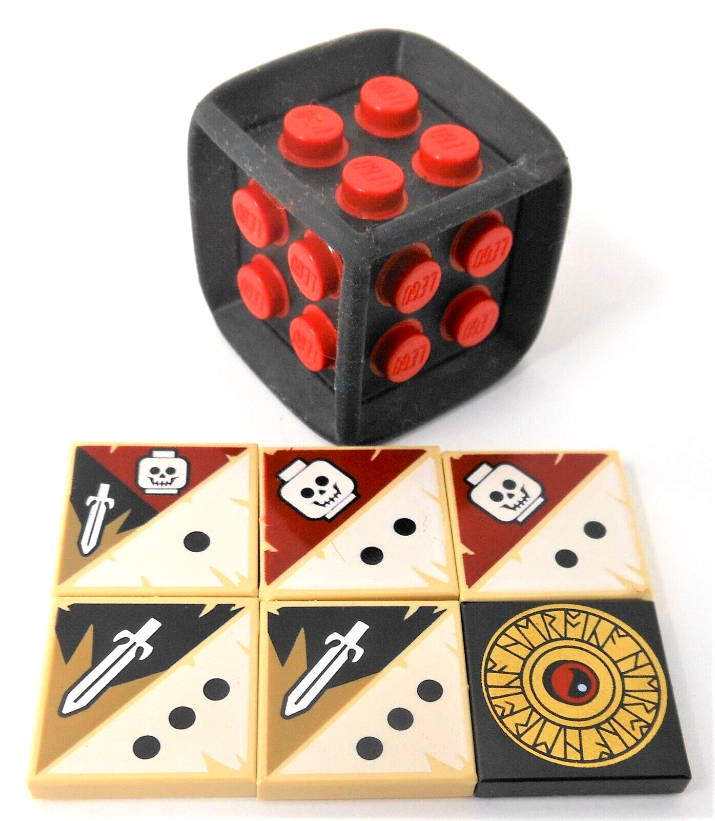 Lego HEROICA Board Game Replacement Die 1 Dice and 6 Tiles eBay