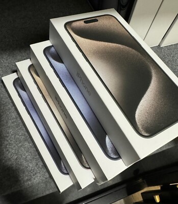 New Apple iPhone 15 Pro Max 512GB Any Color Physical Sim Tray A3106