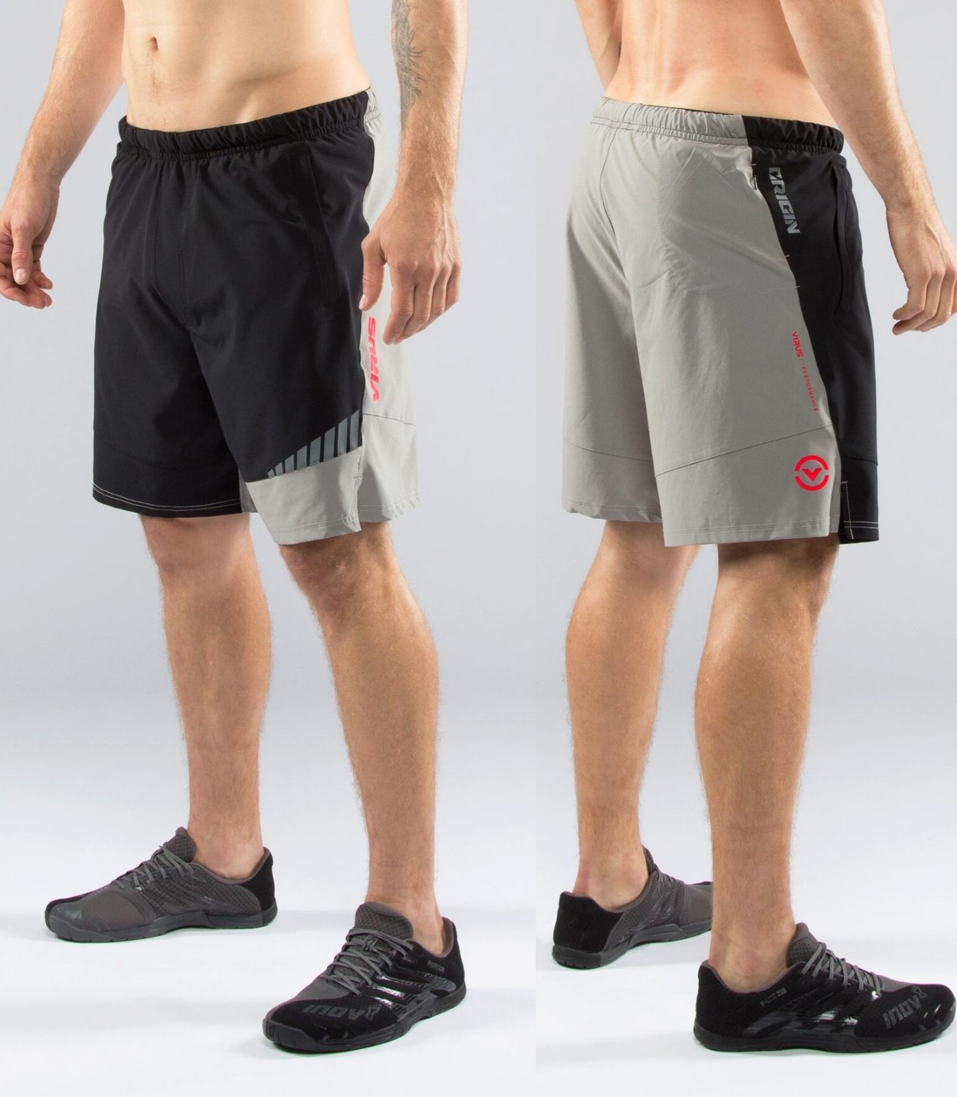 Fight Shorts Men/'s HCT Ta Moko black MMA BJJ UFC Grappling Fitness Active Sport